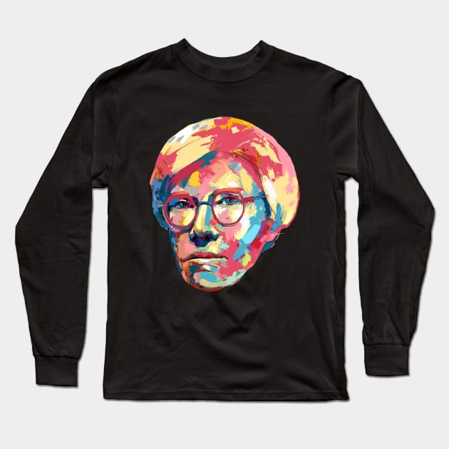 andy warhol Long Sleeve T-Shirt by mailsoncello